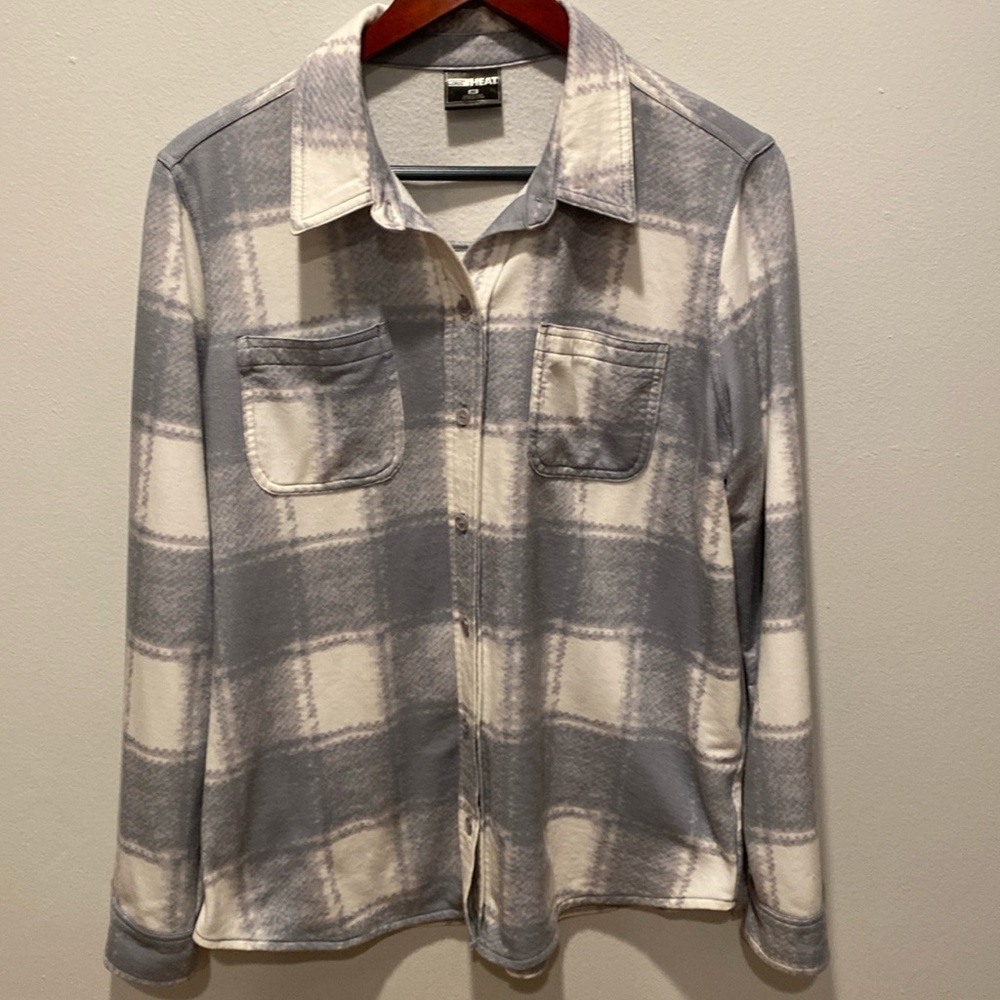 32 Degrees Flannel Shirt Women Medium